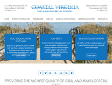 Tablet Screenshot of coastalvaomfs.com
